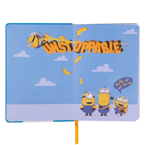 Блокнот-сквіш YES А5, 128 арк., лін. Minions (151789): Тип Блокнот