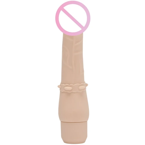 Вибратор Classic Smooth Vibrator, 11.5x3.2 см, телесный