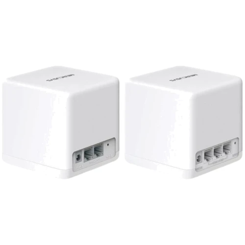 Маршрутизатор Wi-Fi Mercusys Halo H60X AX1500 2-Pack: Кількість LAN портів 3