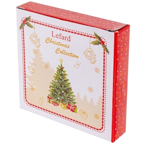 Набор блюд Lefard Christmas Delight 15см 2шт (985-156): Форма фигурная