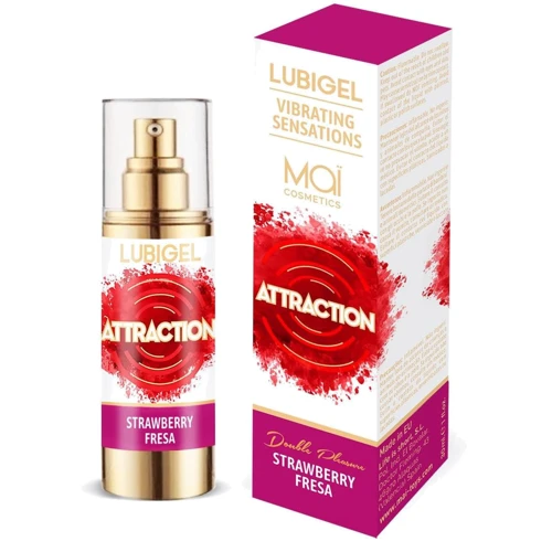 Жидкий вибратор MAI Lubigel Strawberry (30 мл)