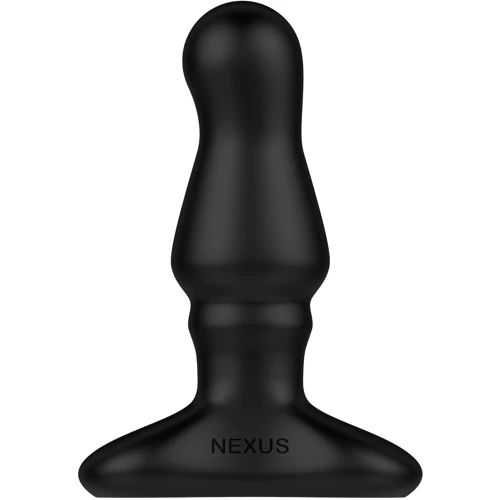 Анальная вибропробка Nexus Bolster с надувной головкой для мужчин, пульт ДУ