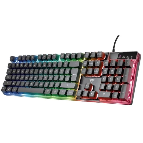 Клавіатура Trust GXT 838 Azor BLACK (23722): Підключення дротове