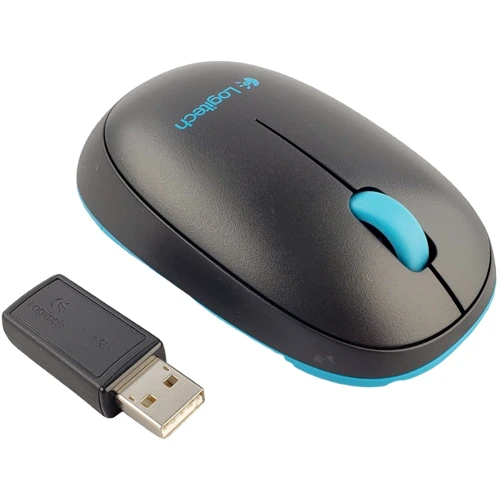 Logitech M212 Wireless Mouse (Black/Blue) Grade B2 Refurbished фото 3