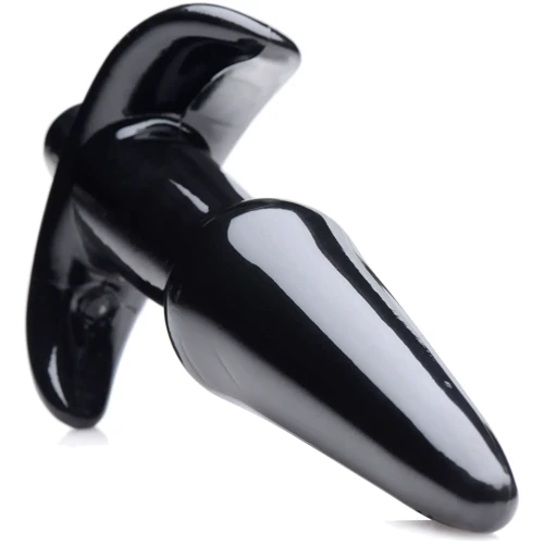 Анальная пробка с вибрацией Frisky Smooth Vibrating Anal Plug Black