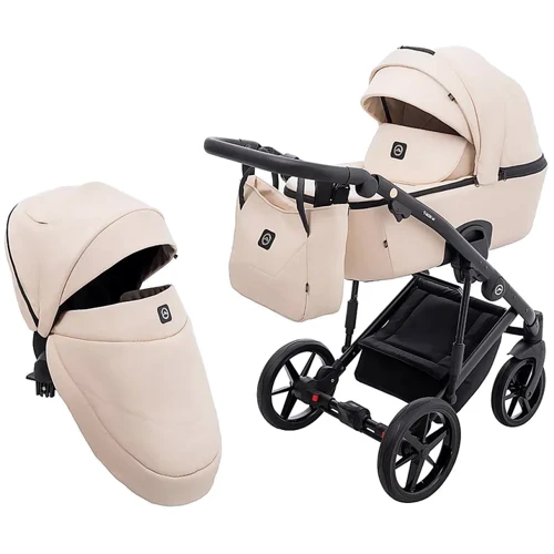 Коляска 2 в 1 Adamex Mobi Air Thermo New ECO SA-8 бежевый (681090)