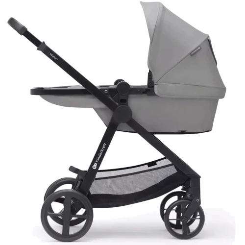 Универсальная коляска 3 в 1 Kinderkraft Newly Moonlight Grey (00-00305183): Возможность установки люльки есть