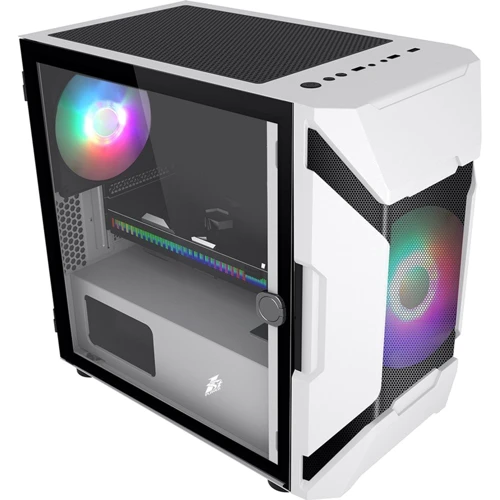 Корпус 1STPLAYER D3-A-G7-MAX-WH: Форм-фактор материнської плати MicroATX