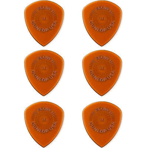 Медіатор Набор медиаторов DUNLOP 549P1.0 Flow Standard Pick 1.0: Форма медіатора Jazz