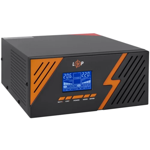 LogicPower LPM - PSW-1500VA 1050W Black (22754): Тип архітектури Лінійно-інтерактивний (line-interactive)