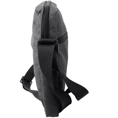 Чоловіча сумка планшет DNK Leather сіра (DNK-Bag-724-10): Застібка Блискавка