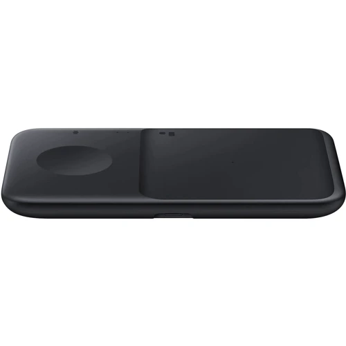 Зарядний пристрій Samsung Wireless Charger Duo (with TA) Black for Smartphones and Galaxy Watch (EP-P4300TBRGRU): Кабель в комплекті Відсутнє