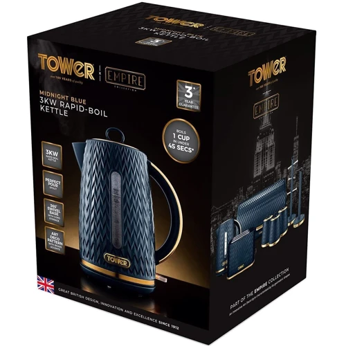 Электрочайник TOWER T10052MNB: Объем, л 1.7