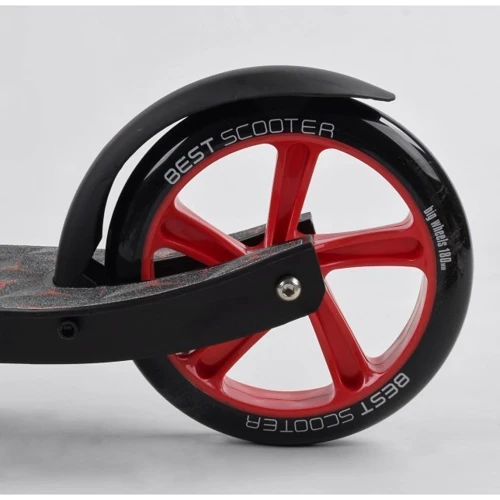 Самокат алюмінієвий Best Scooter червоний (61711): Максимальне допустиме навантаження, кг 100