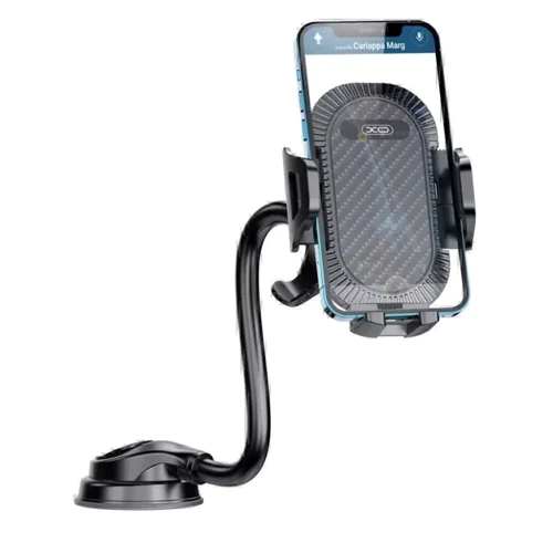 Держатель XO Car Holder C85 Black: Особенности С гибкой ножкой, автодержатель