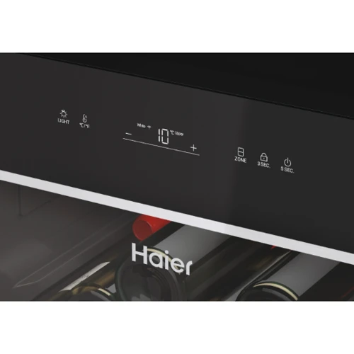 Винный шкаф Haier HWS236GDEH1: Регулируемый диапазон температур, C +5-20