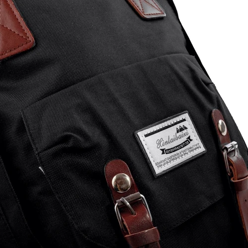 Жіночий рюкзак Valiria Fashion чорний (3DETAU2021-2): Застібка Блискавка
