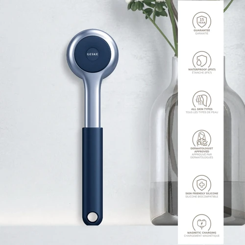 Ультразвукова щітка для тіла GESKE Sonic Full-Body Brush&Intensive Exfoliator 8в1 midnight фото 4