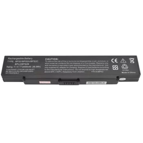 Батарея для ноутбука Sony VAIO VGP-BPS2C VGN-FE 11.1V Black 4400mAh OEM (902625) фото 3