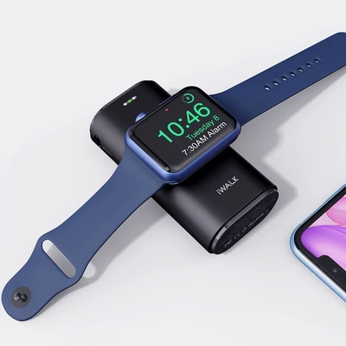 Зовнішній акумулятор iWalk Power Bank 9000mAh Black (DBL9000W-001A-ES-OEM): Вбудований кабель Apple Lightning