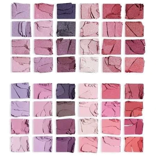 Makeup Revolution Colour Book Shadow Palette Тени для век Палетка 48 цветов 38.4 g: Тип теней Запеченные