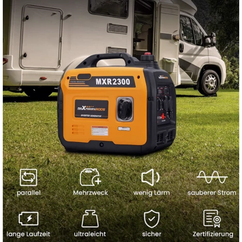 Инверторный генератор maXpeedingrods MXR2300: Объем топливного бака 4 л