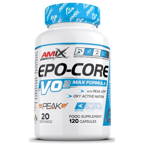 Передтренувальний комплекс Amix Performance Amix Epo-Core VO´2 MAX 120 caps / 20 servings