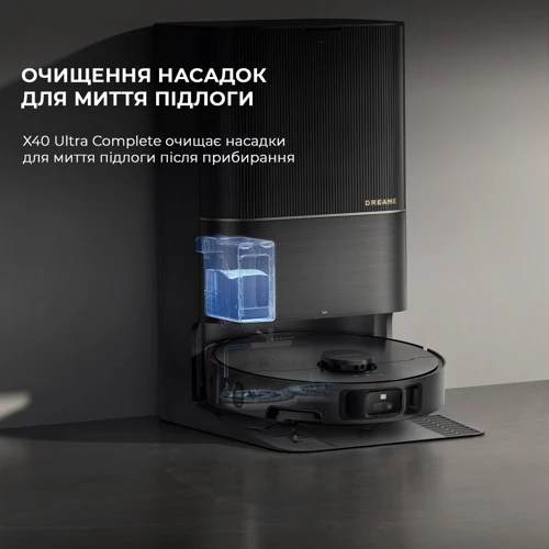 Робот-пилосос Xiaomi Dreame Bot X40 Ultra Complete Black (RLX63CE-2-Bl) фото 8