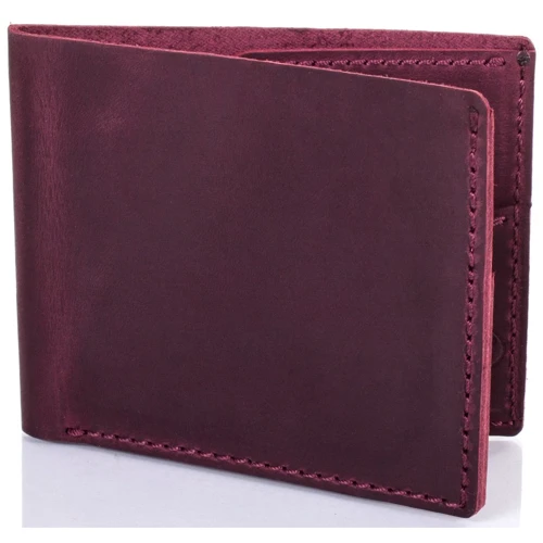 Мужское портмоне DNK Leather бордовое (DNK-Portmone-col-L)