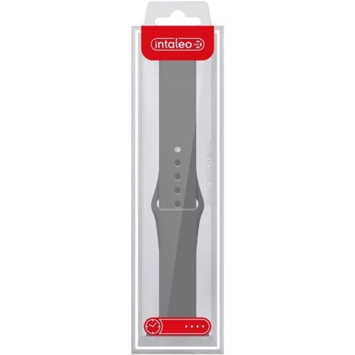 Аксессуар для Watch Intaleo Silicone Strap Grey for Apple Watch 42/44mm фото 8
