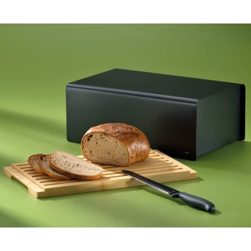 Хлебница KELA Kiril черный 38х23х16 см (17891)