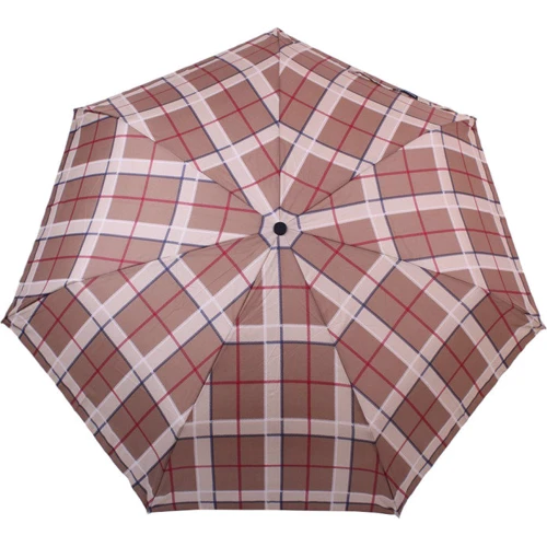 Зонт женский автомат Happy Rain бежевый (U46859-7)