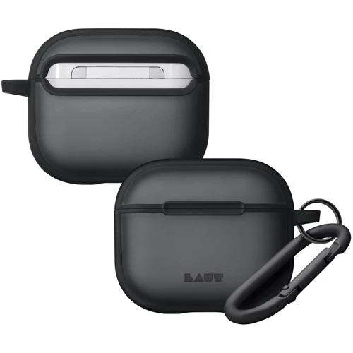 Чехол для наушников LAUT Huex with Belt Black (L_AP4_HX_BK) for Apple AirPods 3