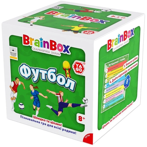 Познавательная игра – YaGo BrainBox Футбол (BZZBRFB02UA): Тип Детские
