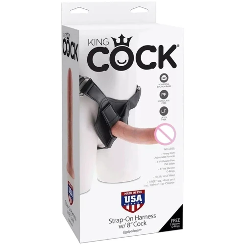 Страпон King Cock Strap-on Harness 8, 20,3х4,6 см