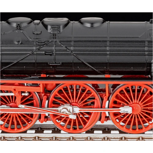 Сборная модель-копия Revell Экспресс локомотив BR02 с тендером 2'2'T30 уровень 4 масштаб 1:87 фото 4