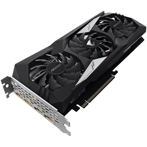 Видеокарта GIGABYTE GeForce GTX1660 Ti 6144Mb AORUS (GV-N166TAORUS-6GD): Тип памяти GDDR6