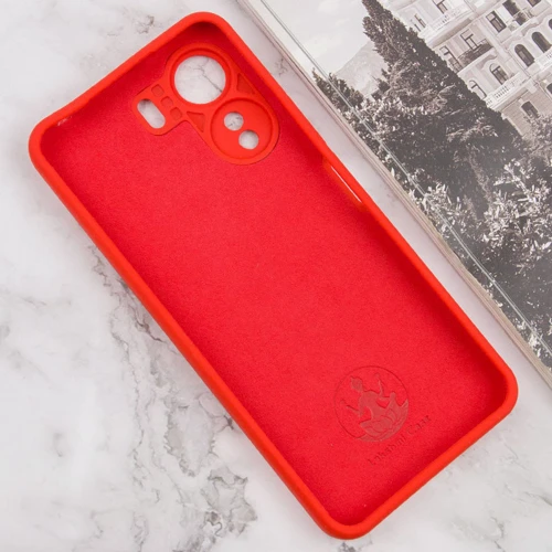 Чехол для телефонов Lakshmi Premium Case Silicone Cover Full Camera Red for Xiaomi Redmi 13C / Poco C65: Материал силикон