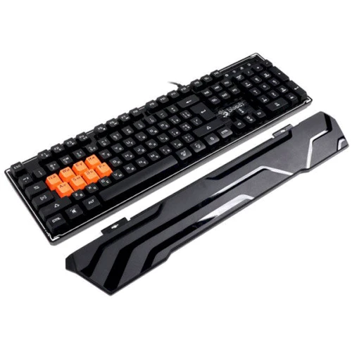 Клавіатура A4Tech B3370R Bloody Black USB: інтерфейс підключення USB
