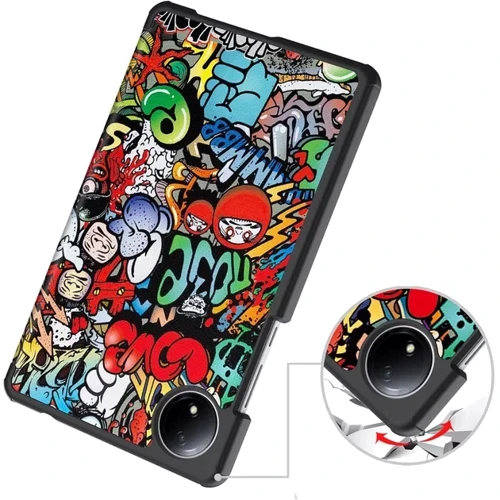 Аксессуар для планшетных ПК BeCover Smart Case Graffiti for Xiaomi Redmi Pad SE 8.7 (711913)