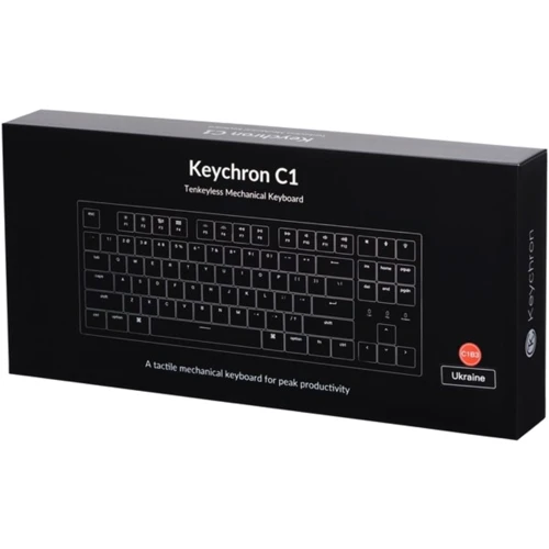 Клавіатура Keychron C1 Wired 87 Key Hot-Swap Gateron Switch RGB Blue (C1H2_KEYCHRON) фото 9
