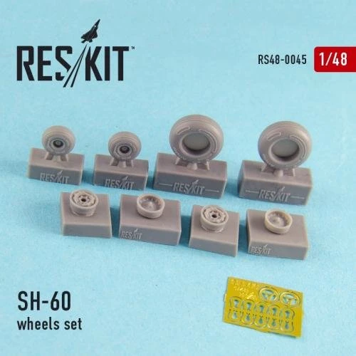 Смоляные колеса RESKIT для вертолета SH-60 (все модификации) RS48-0045