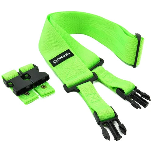 Гитарный ремень DIMARZIO DD2200 CLIPLOCK NEON GREEN