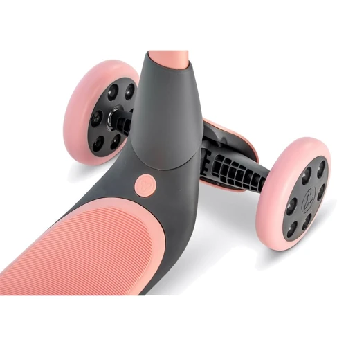Самокат Yvolution YGlider NUA Розовый Y101264: Материал колес полиуретан