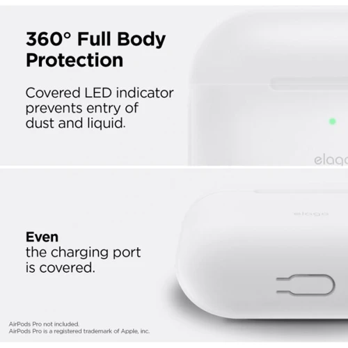 Чохол для навушників Elago Original Case Night Glow Blue (EAPPOR-BA-LUBL) for Airpods Pro фото 2