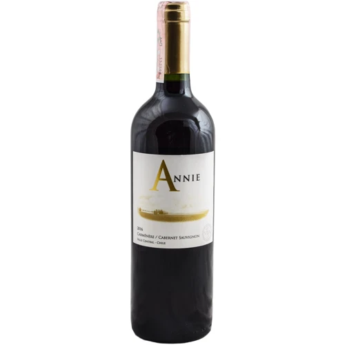 Вино Annie Carmenere Cabernet Sauvignon червоне сухе 0.75 л (FSH_7808765714025)