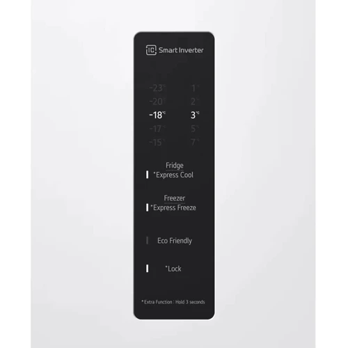 Холодильник LG GA-B509LQYL: Розміри 203x59.5x68.2 см (ВxШxГ)