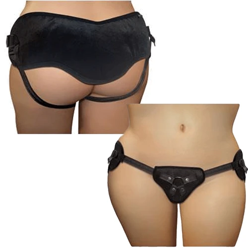Трусы для страпона Sportsheets - Plus Size Beginners Black