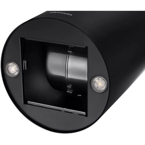Витяжка GRANADO Yunkos 1604-1200 black (GCH7436411): Матеріал корпусу нержавеющая сталь