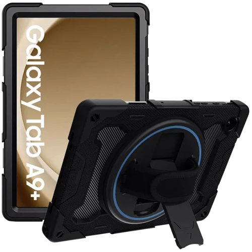 Аксесуар для планшетних ПК BeCover Stand Case Horizontal Handle Black для Samsung Galaxy Tab A9 Plus SM-X210/SM-X215/SM-X216 (712915)